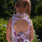 FLOWER UV SWIMSUIT (PURPLE)