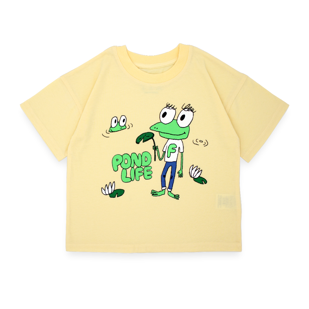 [10% OFF] FROG SHORT SLEEVE T-SHIRT & SWEATSHORTS SET