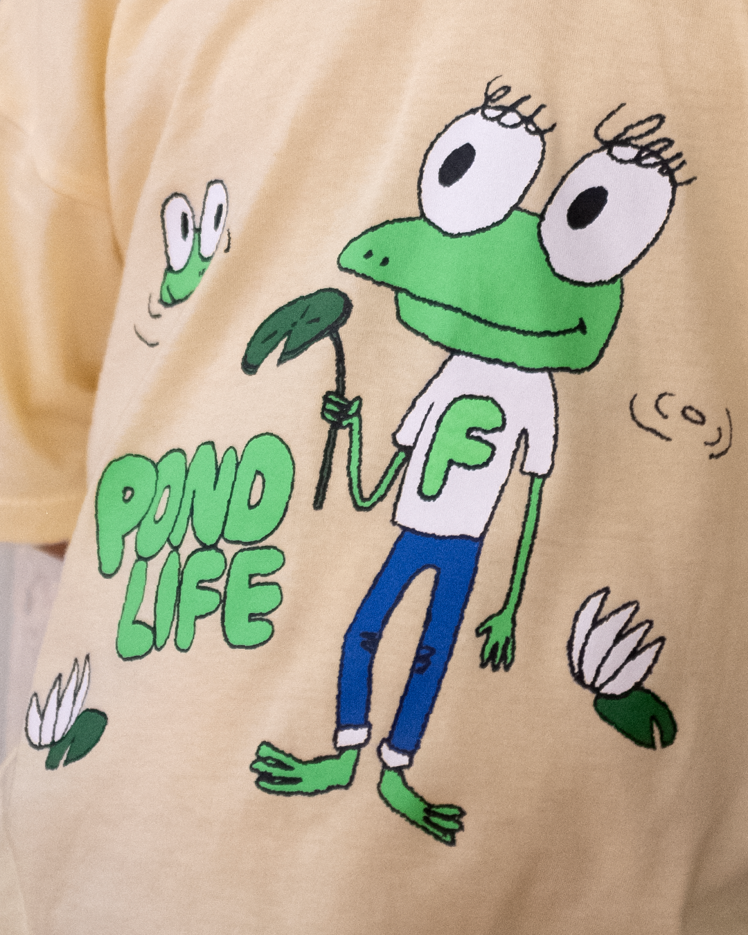 [10% OFF] FROG SHORT SLEEVE T-SHIRT & SWEATSHORTS SET