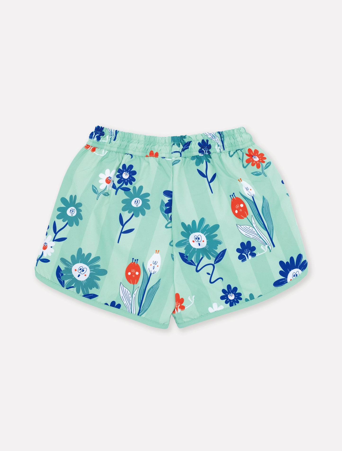 FLOWER UV SWIM SHORTS (GREEN)