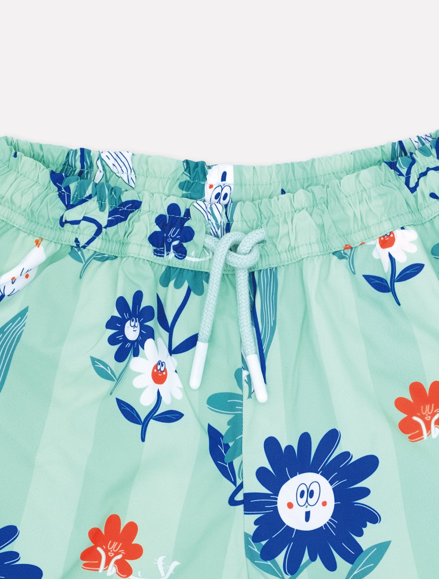 FLOWER UV SWIM SHORTS (GREEN)