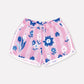 FLOWER UV SWIM SHORTS (PINK)