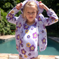 FLOWER UV SWIMSUIT (PURPLE)