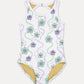 FLOWER UV SWIMSUIT (WHITE)