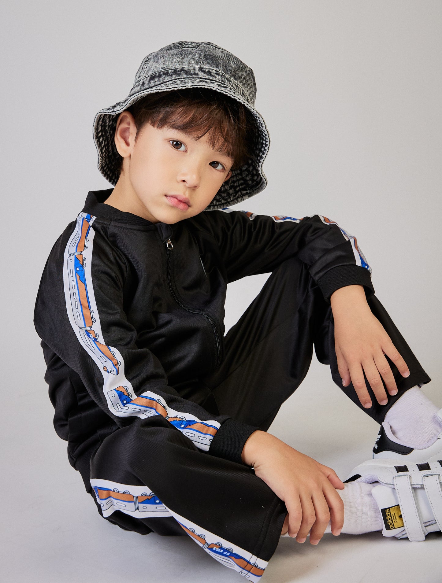 [30% OFF] TRAIN TRACK JACKET & TRACK PANTS SET