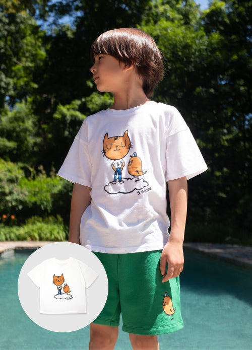 CAT SHORT SLEEVE T-SHIRT