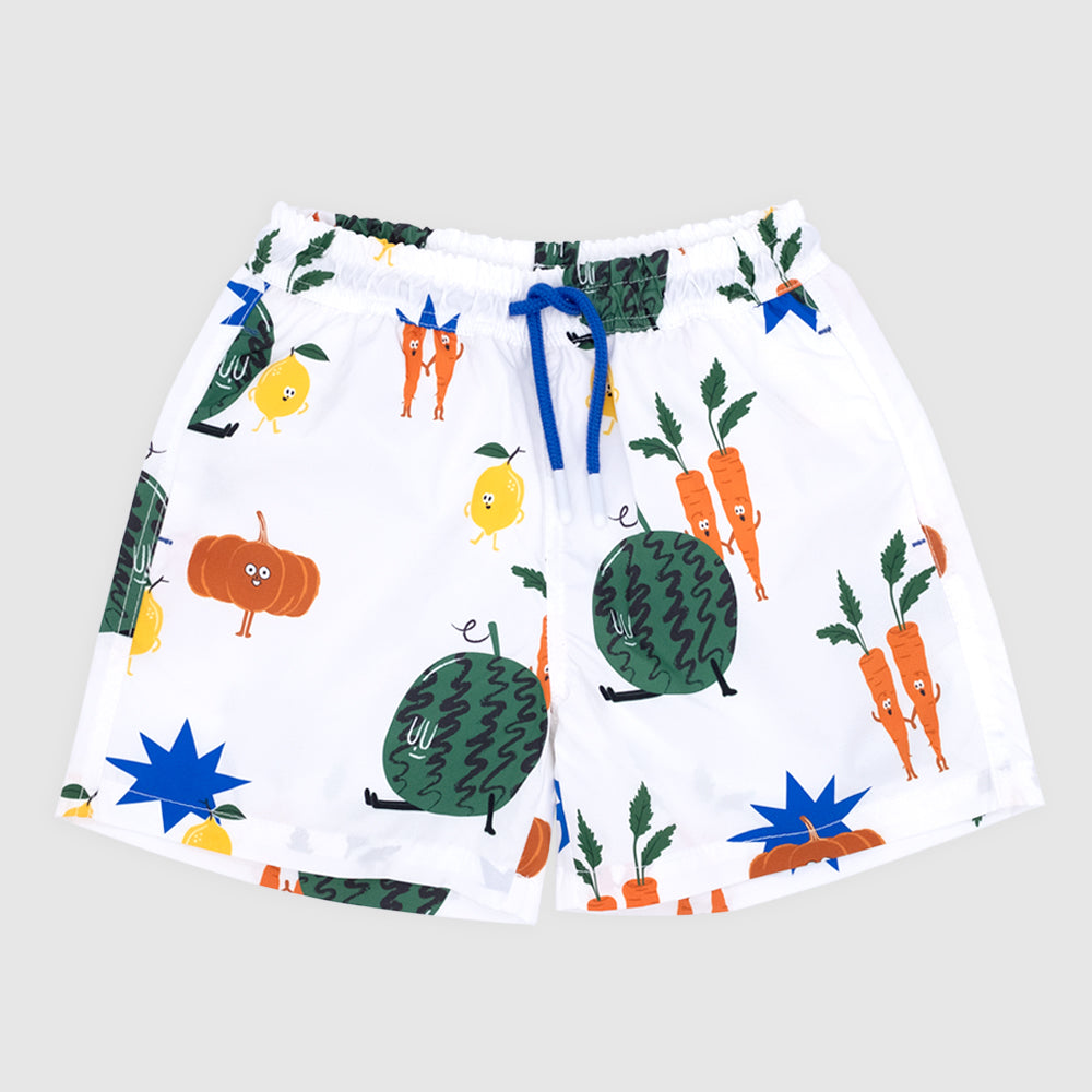 VEGETABLE UV SWIM SHORTS