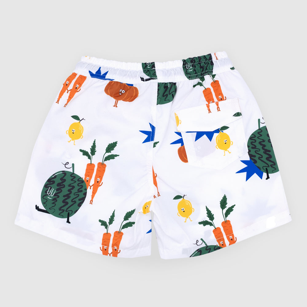 VEGETABLE UV SWIM SHORTS