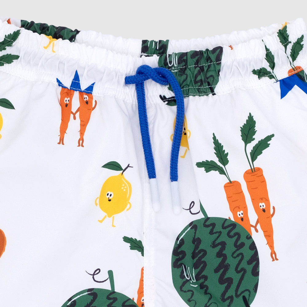 VEGETABLE UV SWIM SHORTS