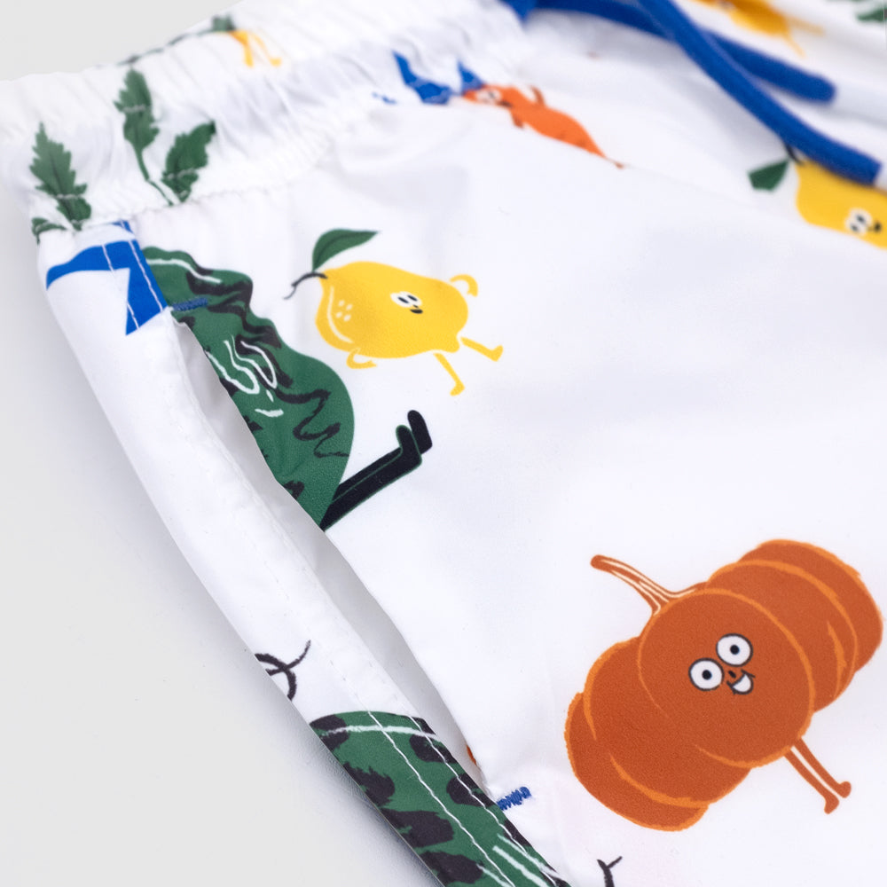 VEGETABLE UV SWIM SHORTS