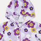 [10% OFF] FLOWER UV SWIMSUIT & WINDBREAKER (PURPLE)